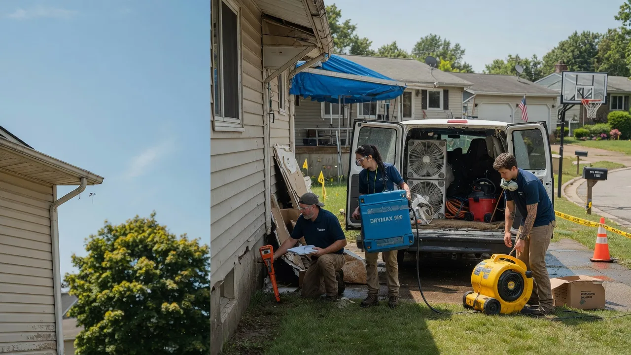 Ceiling Leak Cleanup in Grayslake, IL near me